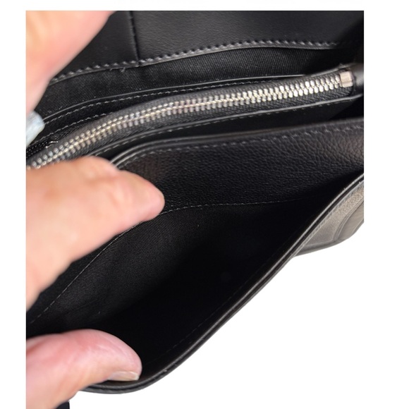 Karl Lagerfeld Black Leather Shoulder Bag w/ Dust Bag NEW WITH TAGS!!!!!! - Picture 7 of 13